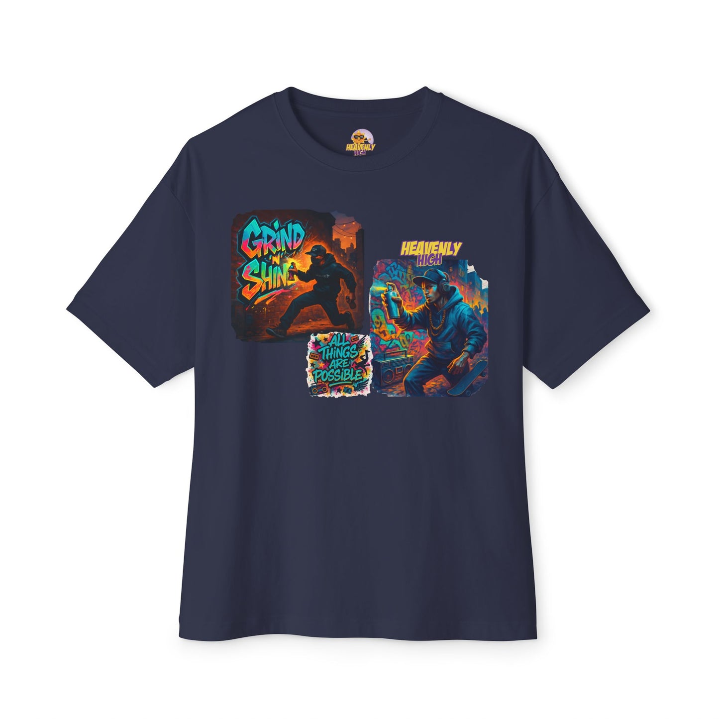 Urban Spray Printer Grind 'N' Shine Graphic Tee