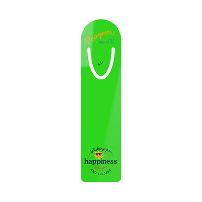 Progress Over Perfection — Wishing You Happiness and Success Inspirational Metal Bookmark