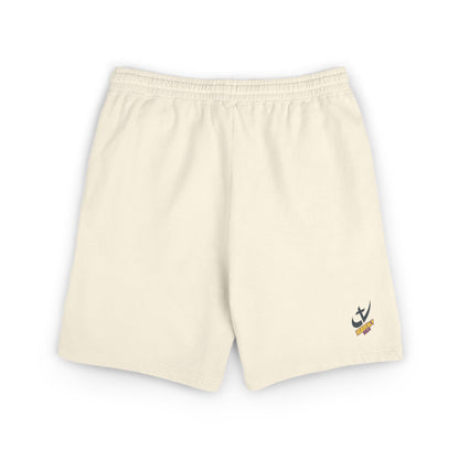 "Live Active. Stay Inspired." Sweat Shorts — Lightweight Casual Lounge Shorts (Black Logo)