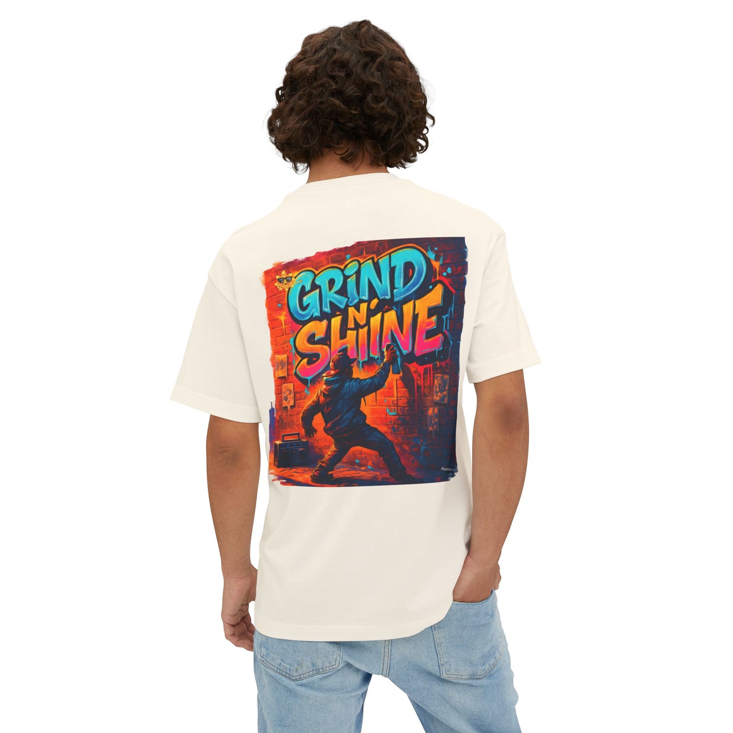 Urban Spray Printer Grind 'N' Shine Graphic Tee