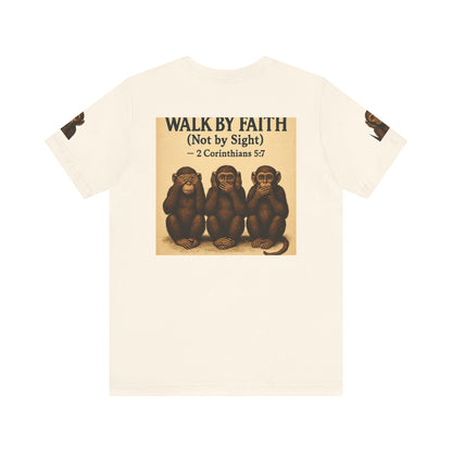 Walk By Faith Tee: Unisex Short Sleeve Shirt, Motivational Tee, Thoughtful Gift for Nature Lovers, Adventure Clothing, [...]