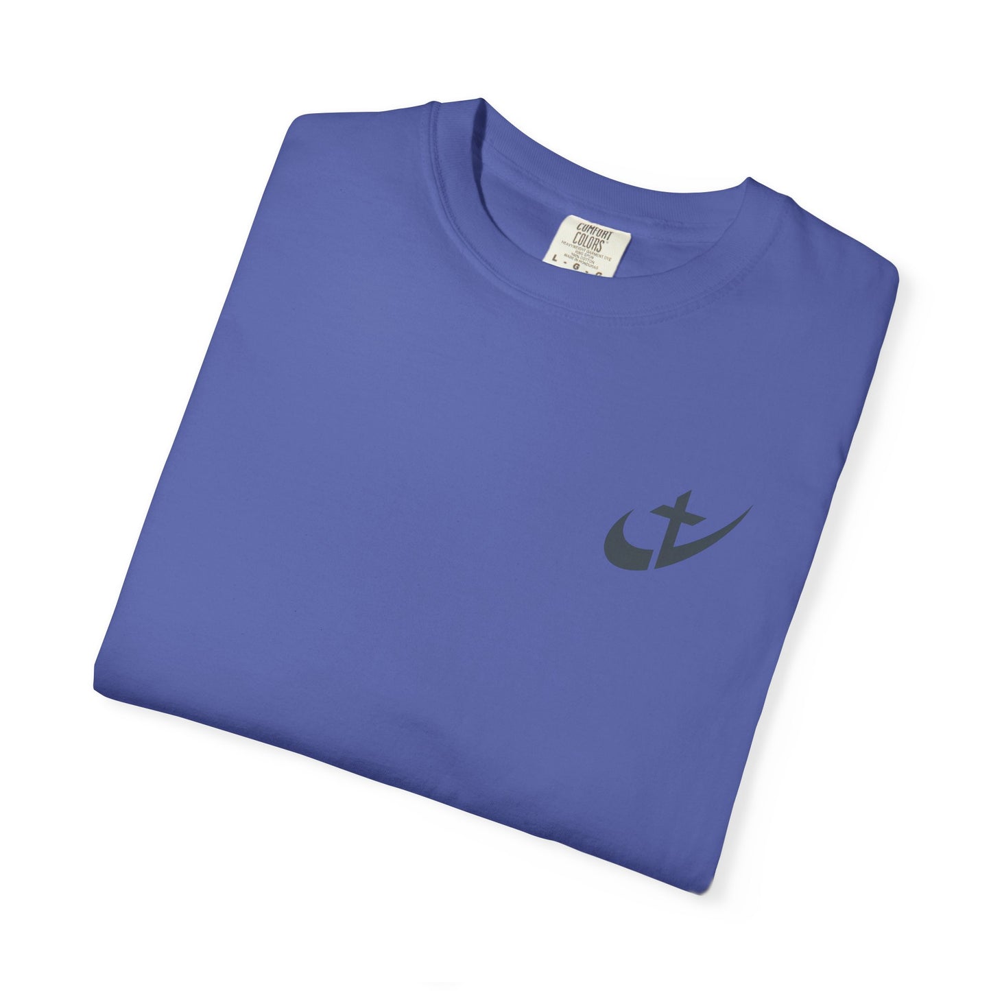 Wishing You Happiness & Success Swoosh Cross T-Shirt, Positive Vibes Motivational Clothing