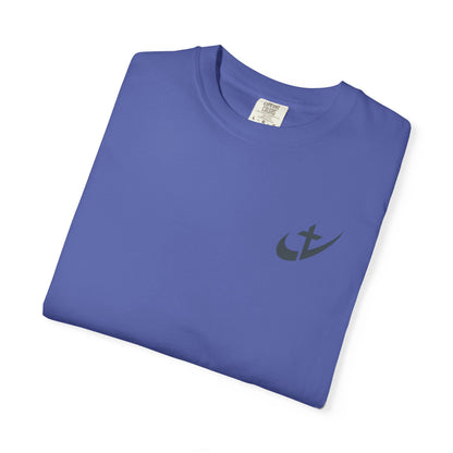 Wishing You Happiness & Success Swoosh Cross T-Shirt, Positive Vibes Motivational Clothing