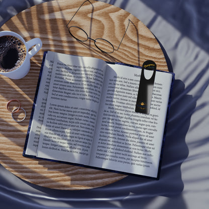 Progress Over Perfection — Wishing You Happiness and Success Inspirational Metal Bookmark