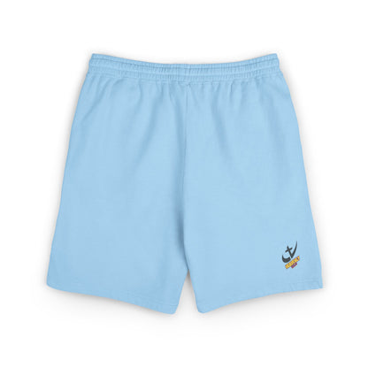 "Live Active. Stay Inspired." Sweat Shorts — Lightweight Casual Lounge Shorts (Black Logo)
