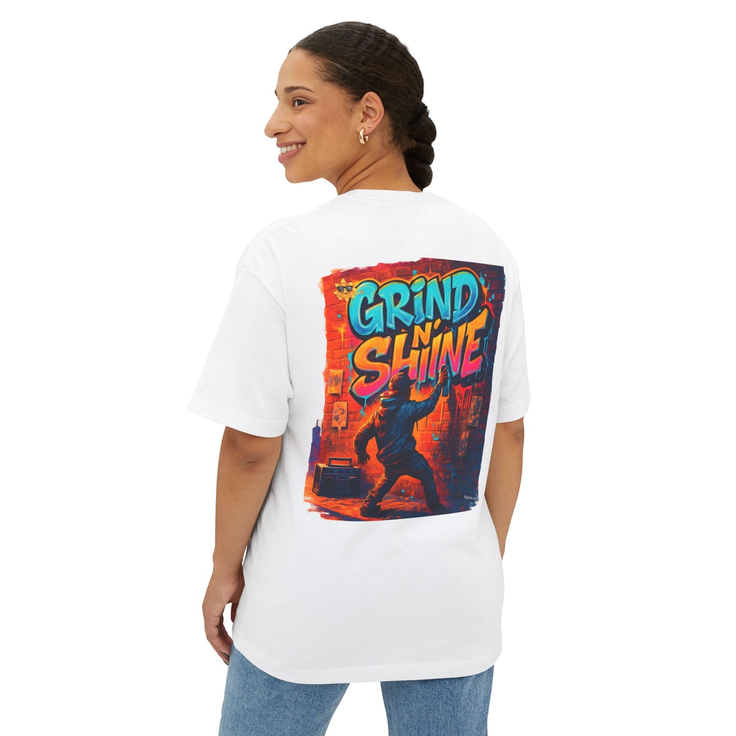 Urban Spray Printer Grind 'N' Shine Graphic Tee