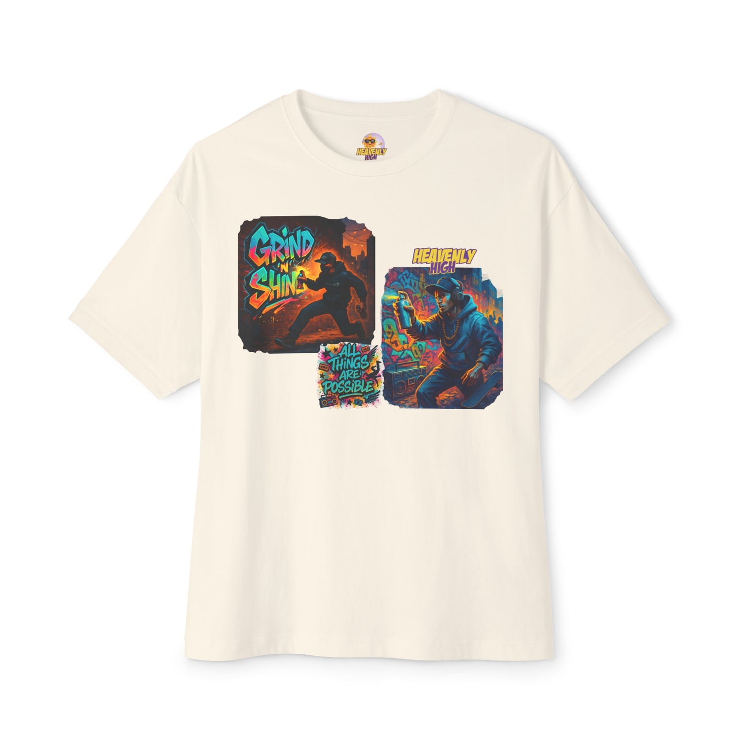 Urban Spray Printer Grind 'N' Shine Graphic Tee