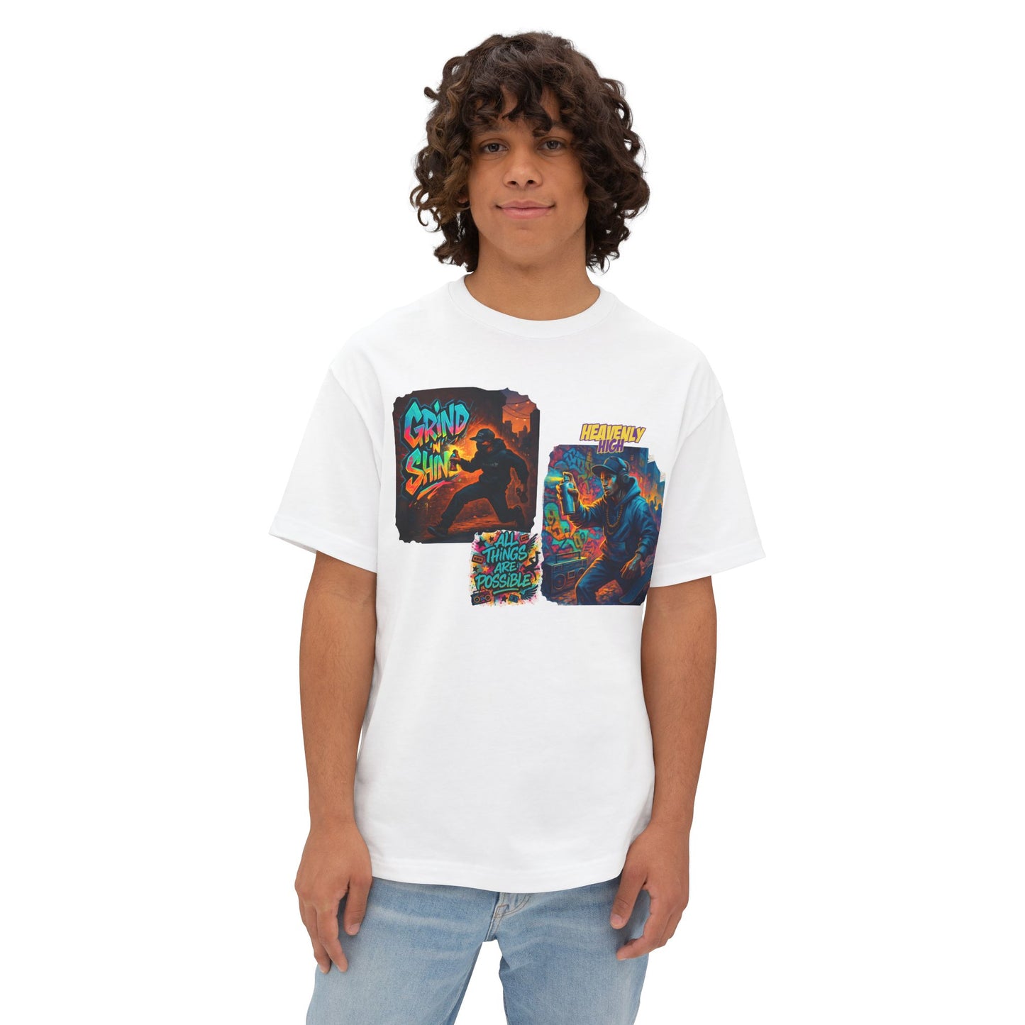 Urban Spray Printer Grind 'N' Shine Graphic Tee