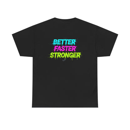 Heavenlyhigh "Better, Faster, Stronger" Vintage Film Noir T-Shirt