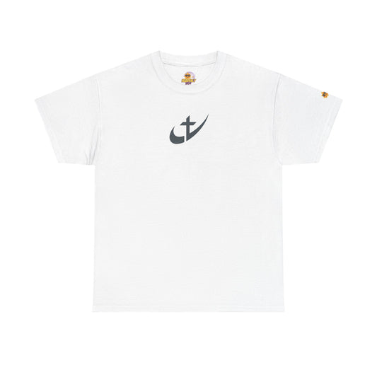 Live Active 'Stay Inspired' Cotton Tee – Palm Surf Faith Graphic T‑Shirt
