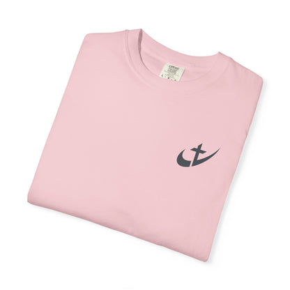 Wishing You Happiness & Success Swoosh Cross T-Shirt, Positive Vibes Motivational Clothing