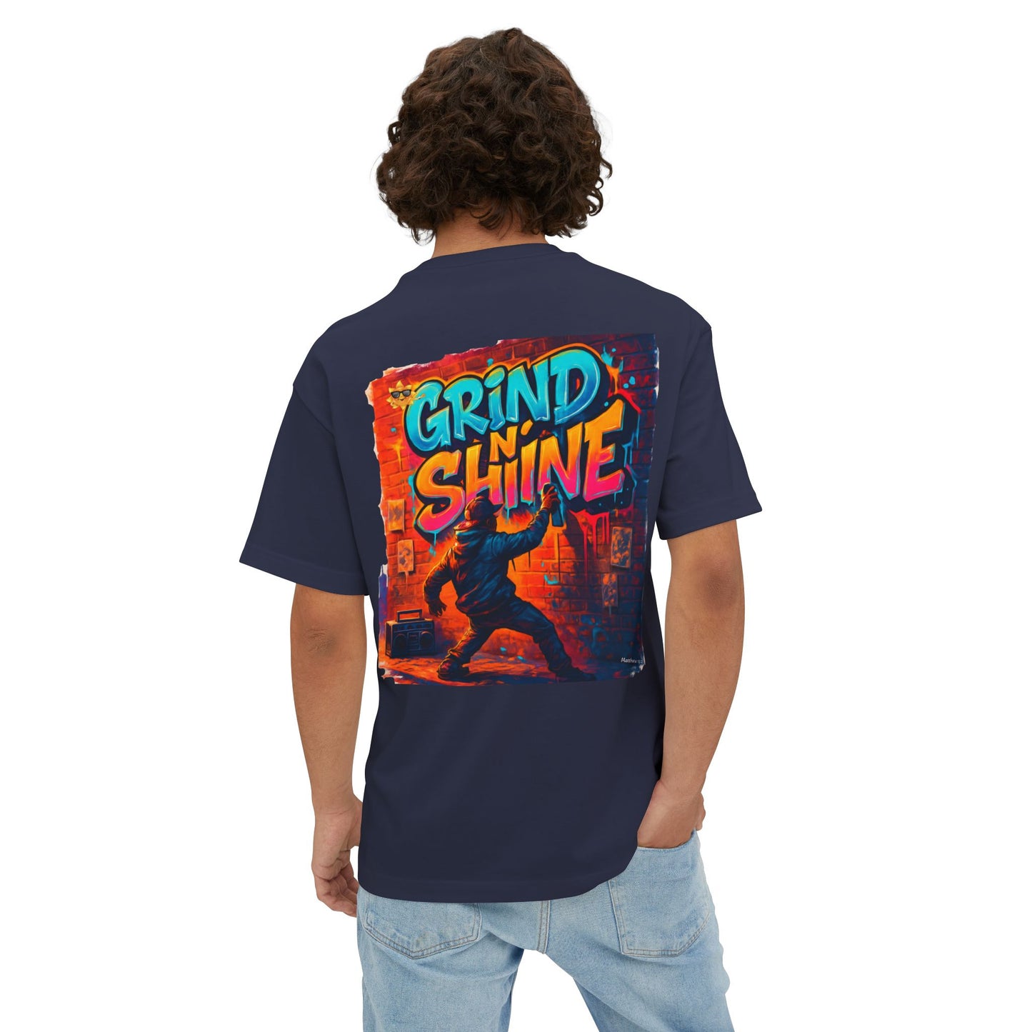 Urban Spray Printer Grind 'N' Shine Graphic Tee