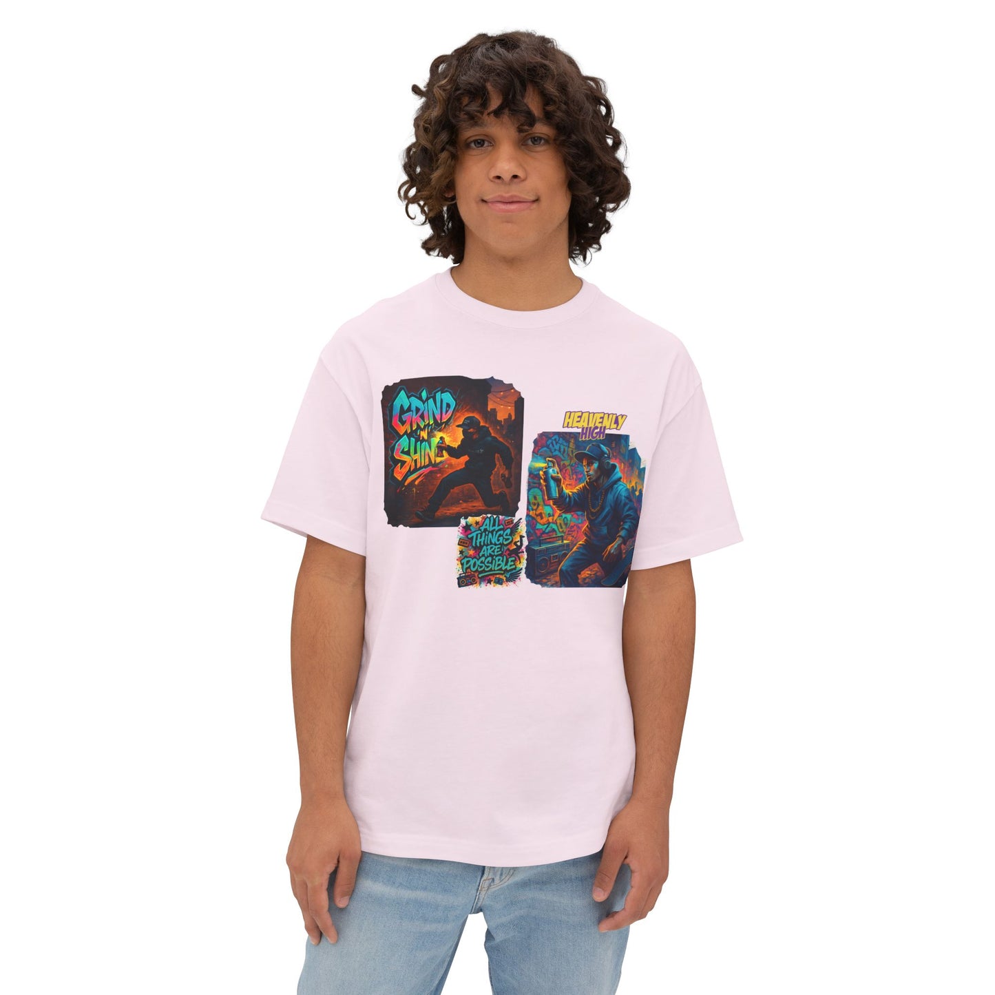 Urban Spray Printer Grind 'N' Shine Graphic Tee
