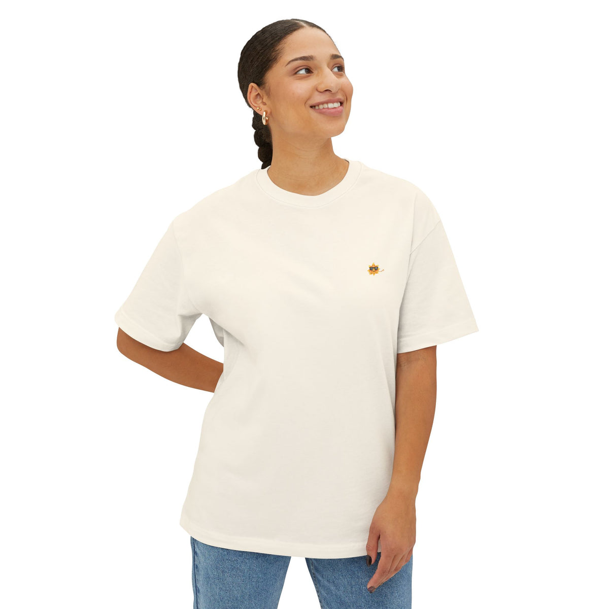 Heavenlyhigh T-Shirt — "Wishing You Happiness and Success" with Sun Logo Graphic Tee