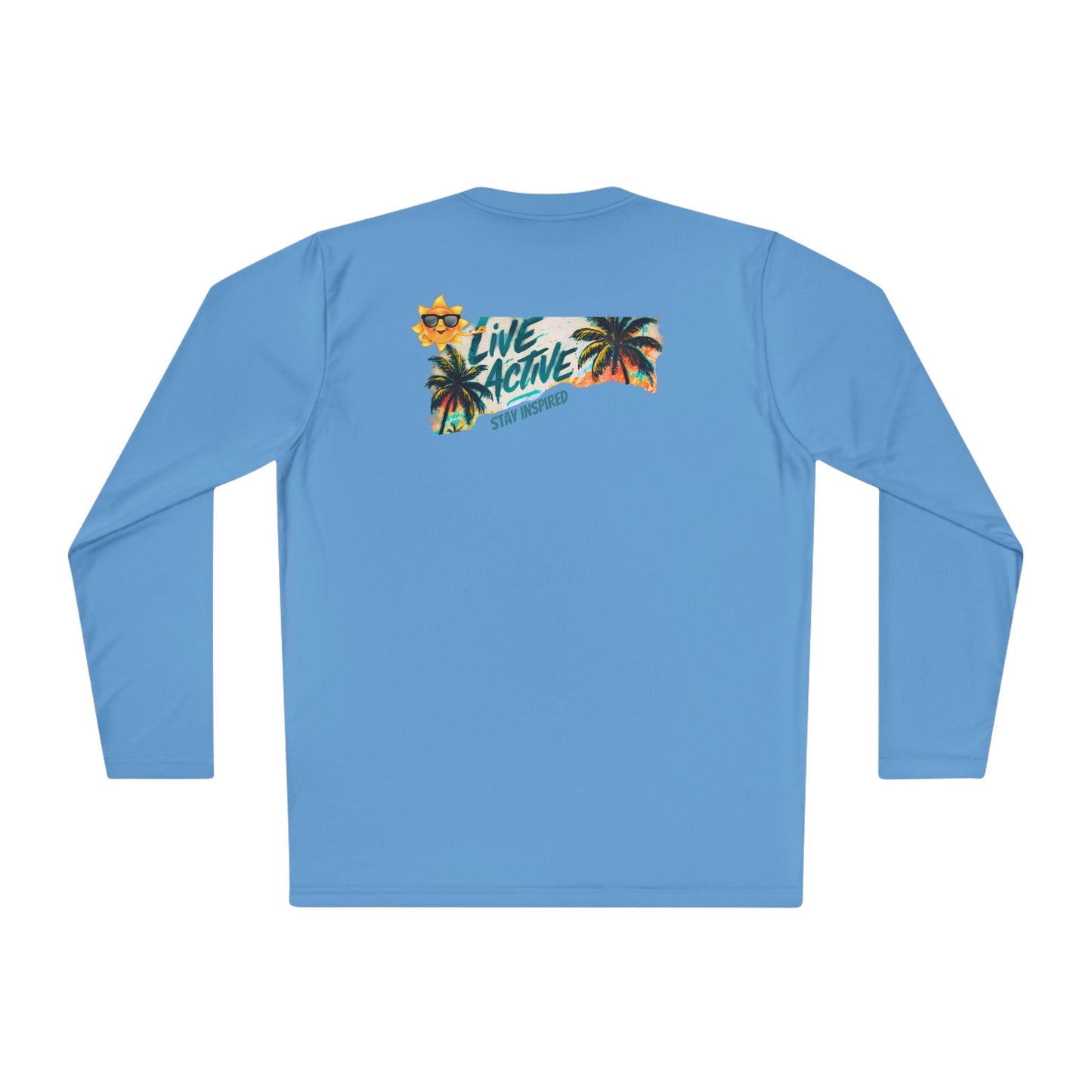 Live Active Tropical Long Sleeve Tee — Performance Beach Tee
