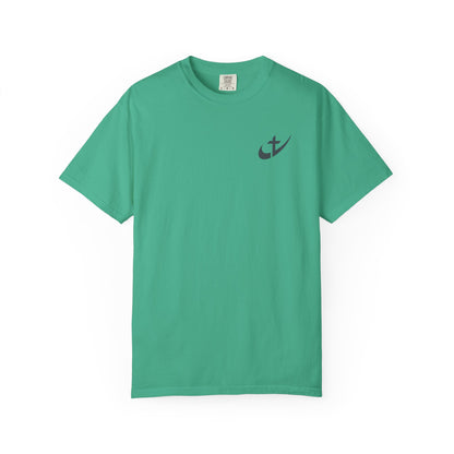 Wishing You Happiness & Success Swoosh Cross T-Shirt, Positive Vibes Motivational Clothing
