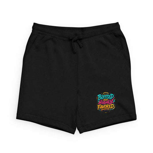 Blessed and Highly Favored Lounge Sweatshorts — Cozy Everyday Workout Shorts