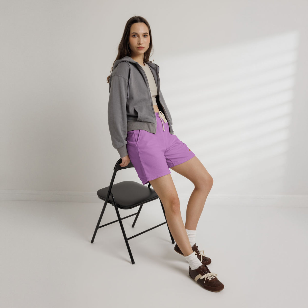 Heavenlyhigh Sun logo — Casual Lounge Sweat Shorts