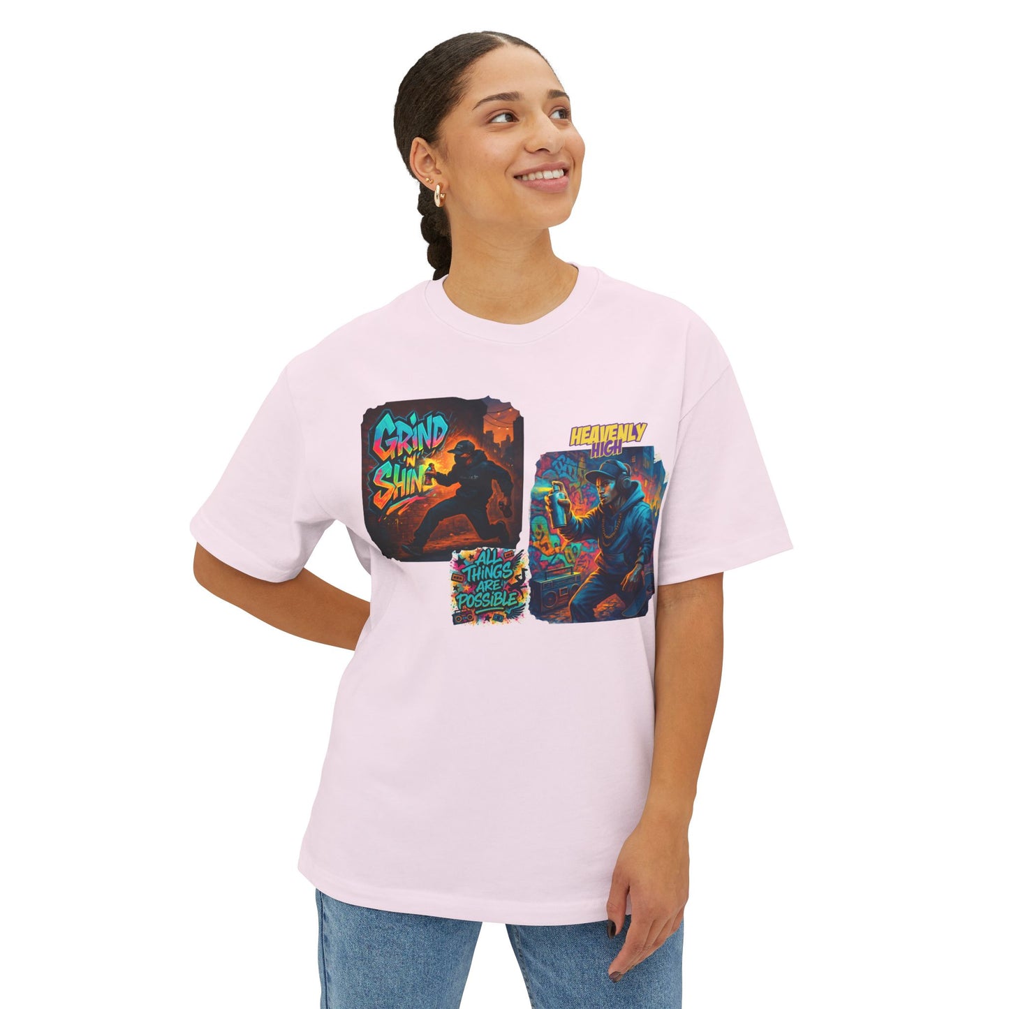 Urban Spray Printer Grind 'N' Shine Graphic Tee