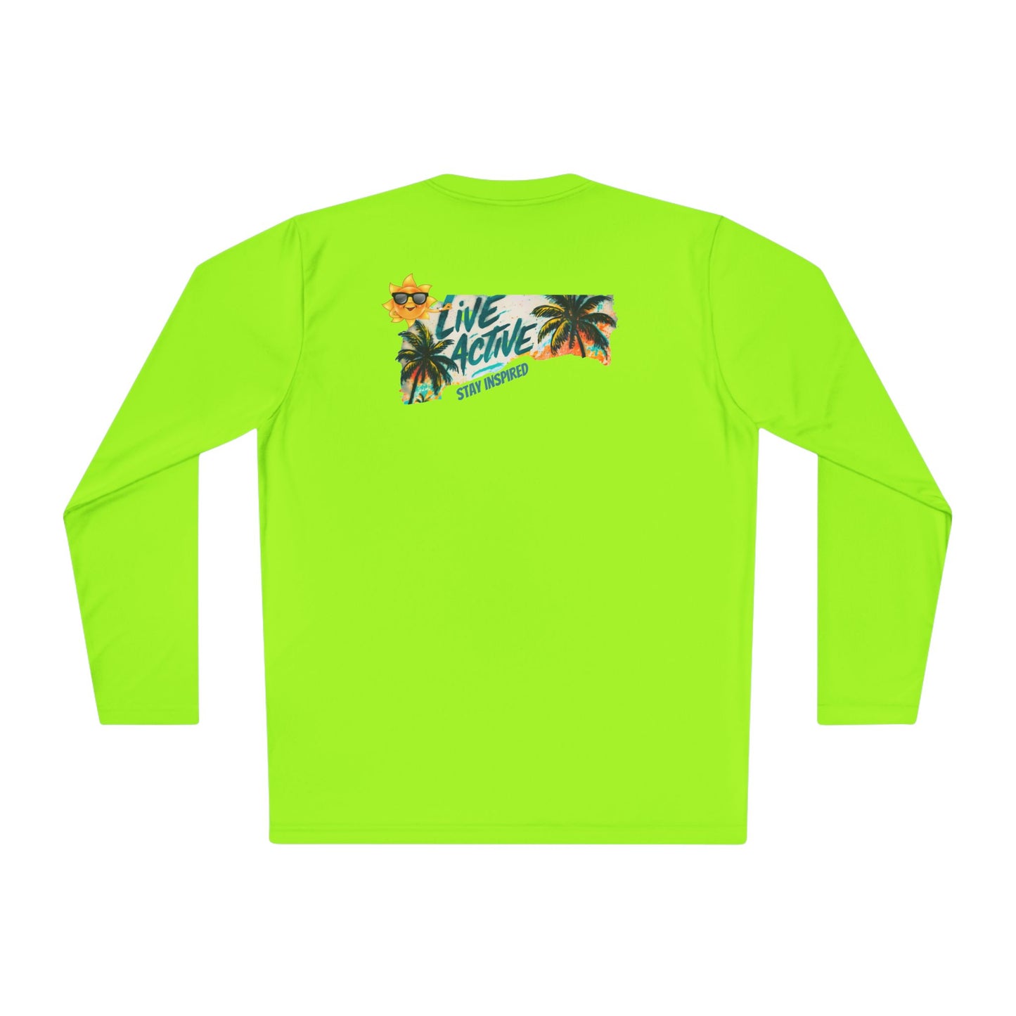 Live Active Tropical Long Sleeve Tee — Performance Beach Tee