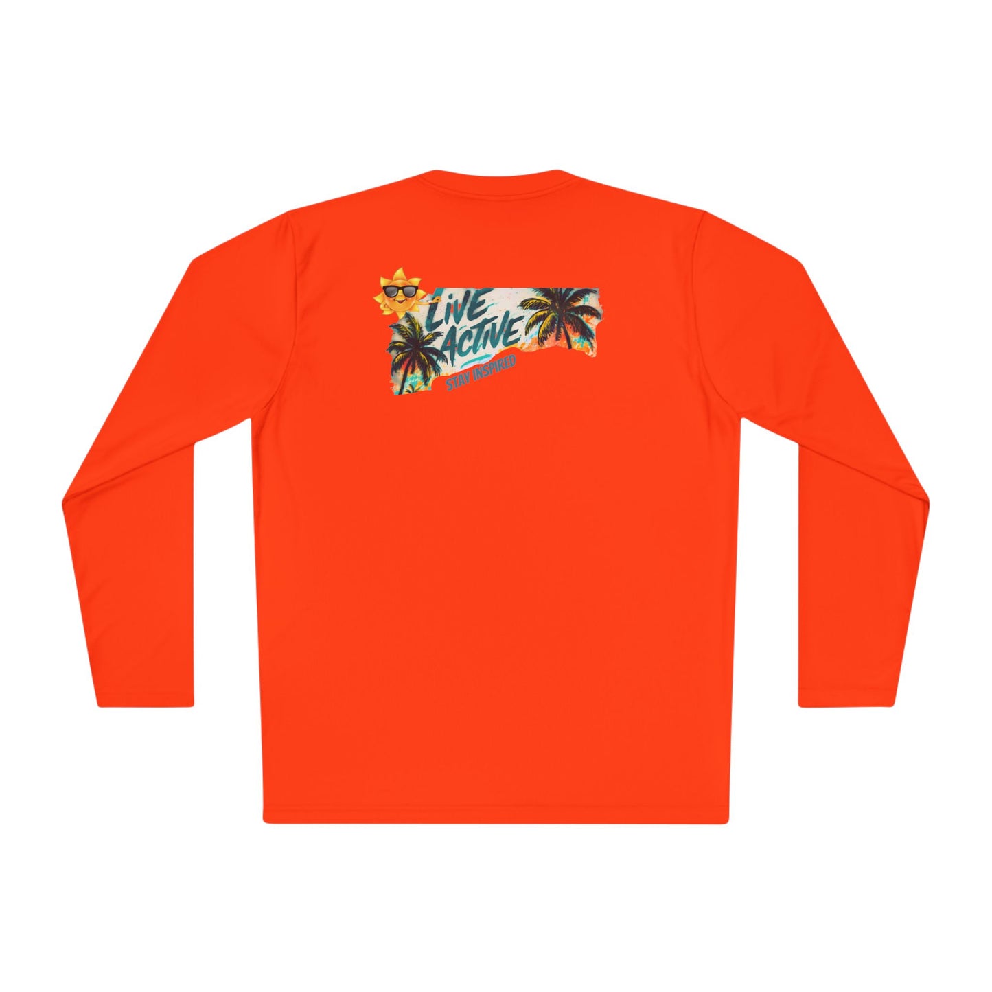 Live Active Tropical Long Sleeve Tee — Performance Beach Tee