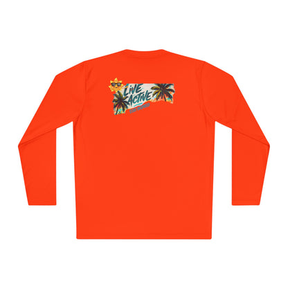 Live Active Tropical Long Sleeve Tee — Performance Beach Tee