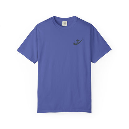 Wishing You Happiness & Success Swoosh Cross T-Shirt, Positive Vibes Motivational Clothing