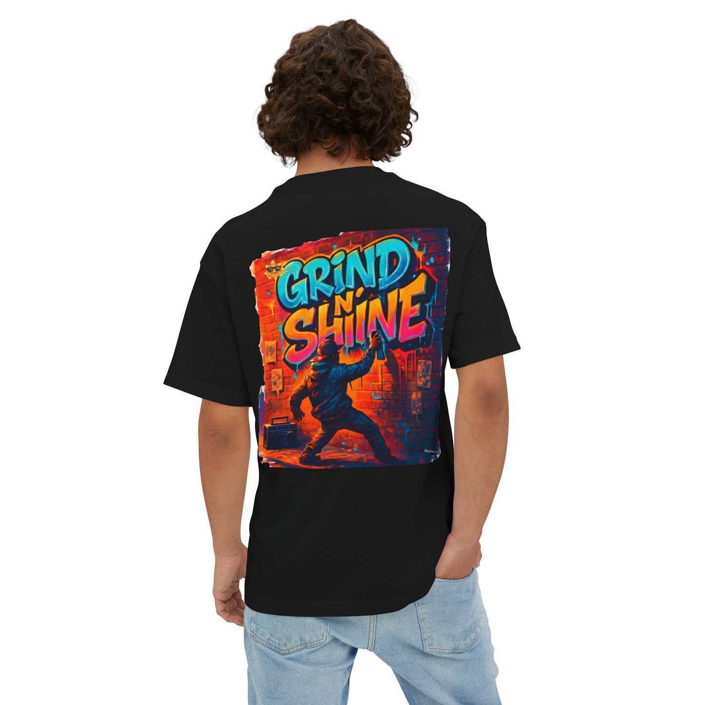 Urban Spray Printer Grind 'N' Shine Graphic Tee