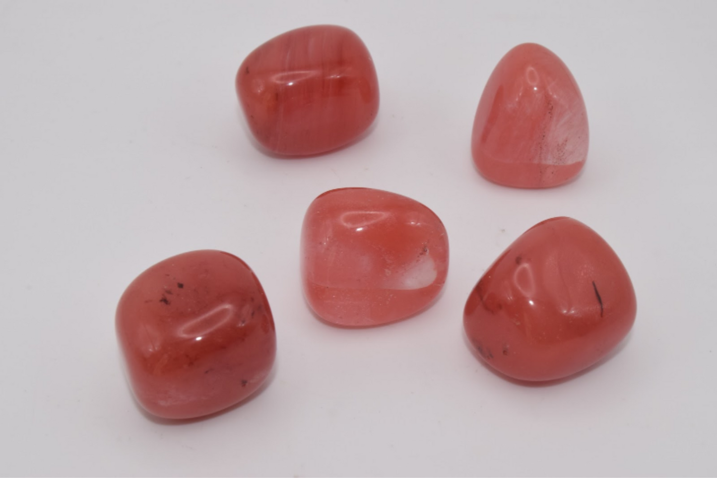 Red Smelting Stone  - Tumbled Stone