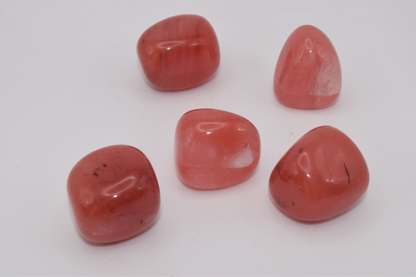 Red Smelting Stone  - Tumbled Stone