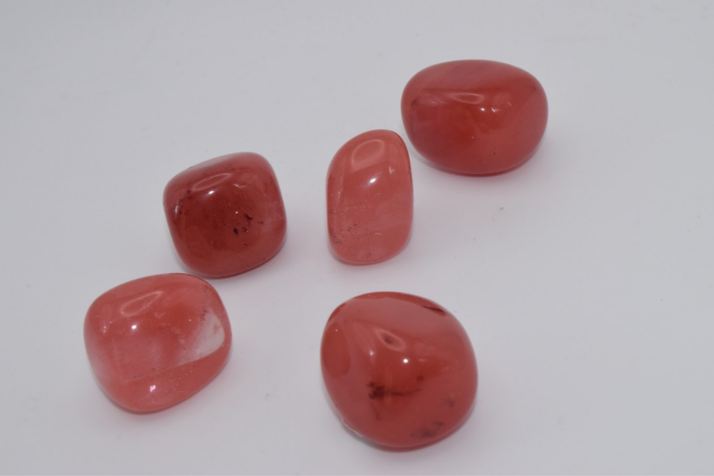 Red Smelting Stone  - Tumbled Stone