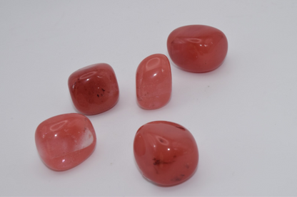 Red Smelting Stone  - Tumbled Stone