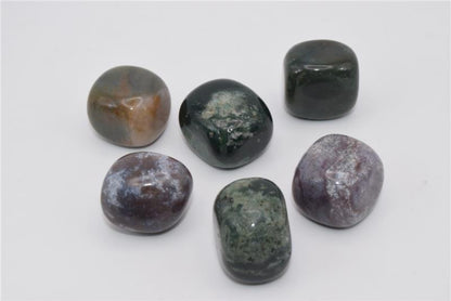 Moss Agate  - Tumbled Stone