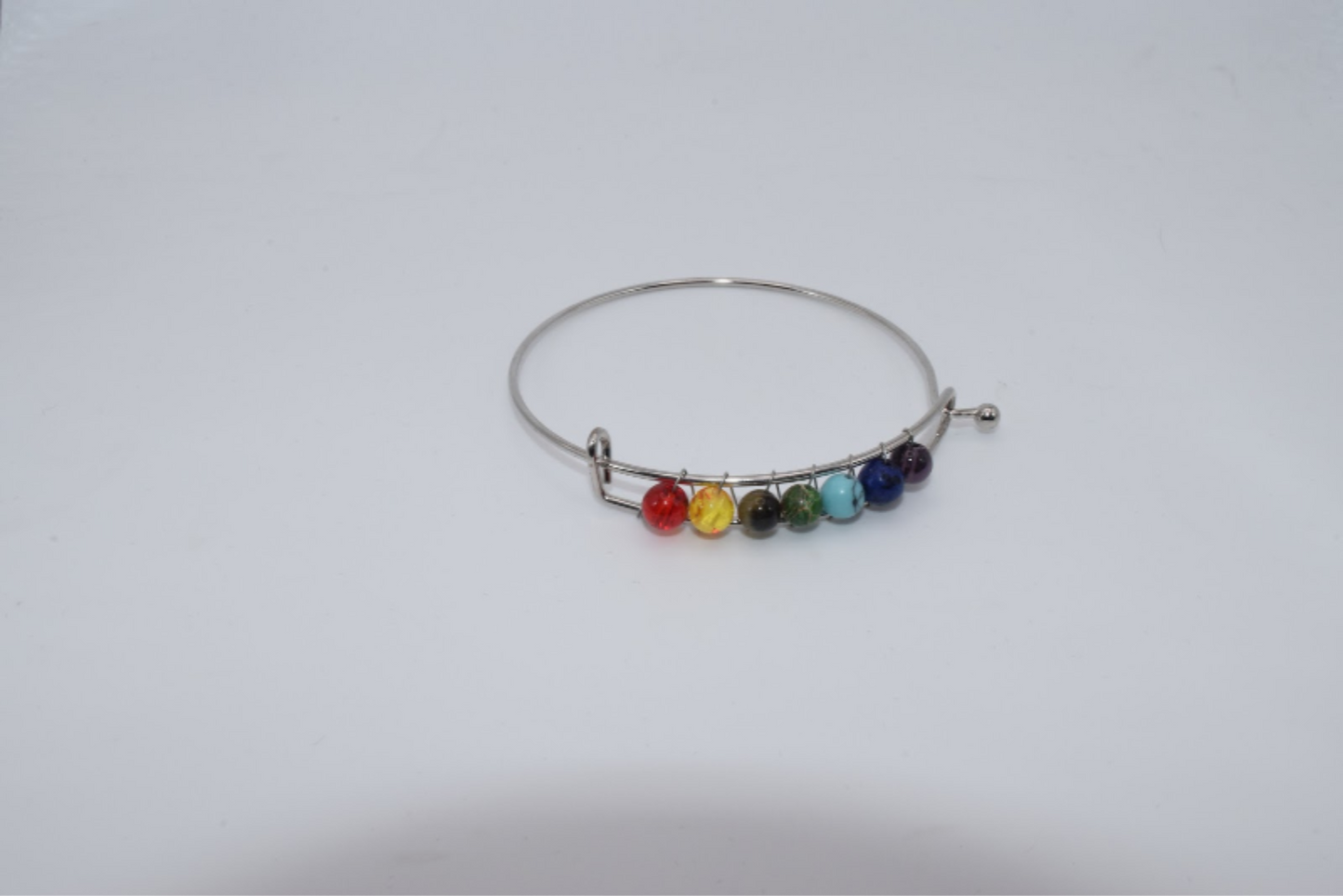 Chakra Bangle - Silvery