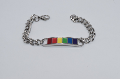 Rainbow Stainless Steel Bracelet
