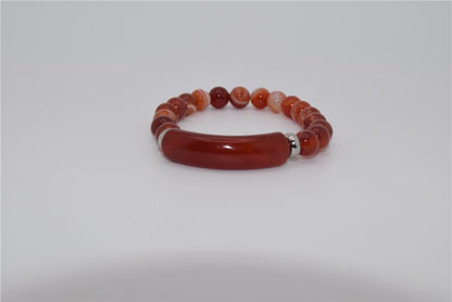 Carnelian Crystal Bracelet