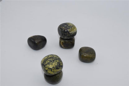 Tibetan Green Stone  - Tumbled Stone