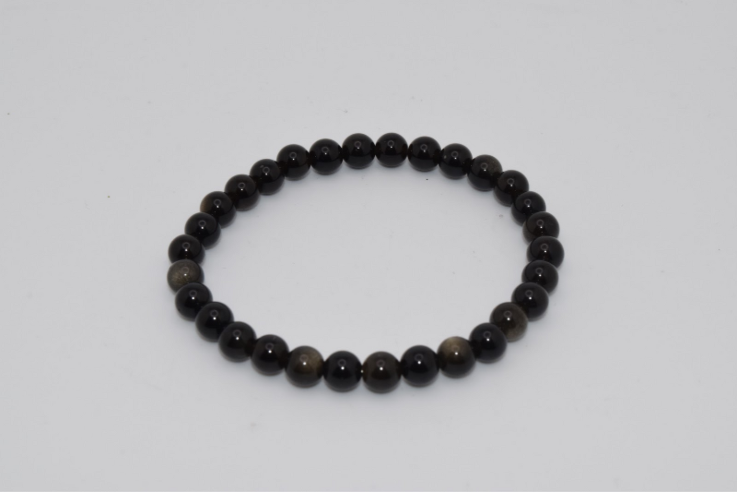 Sheen Obsidian Bracelet  6mm