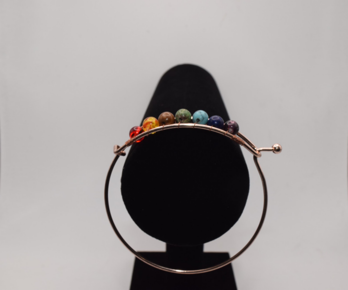 Chakra Bangle - Rose Golden