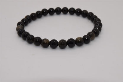 Sheen Obsidian Bracelet  6mm