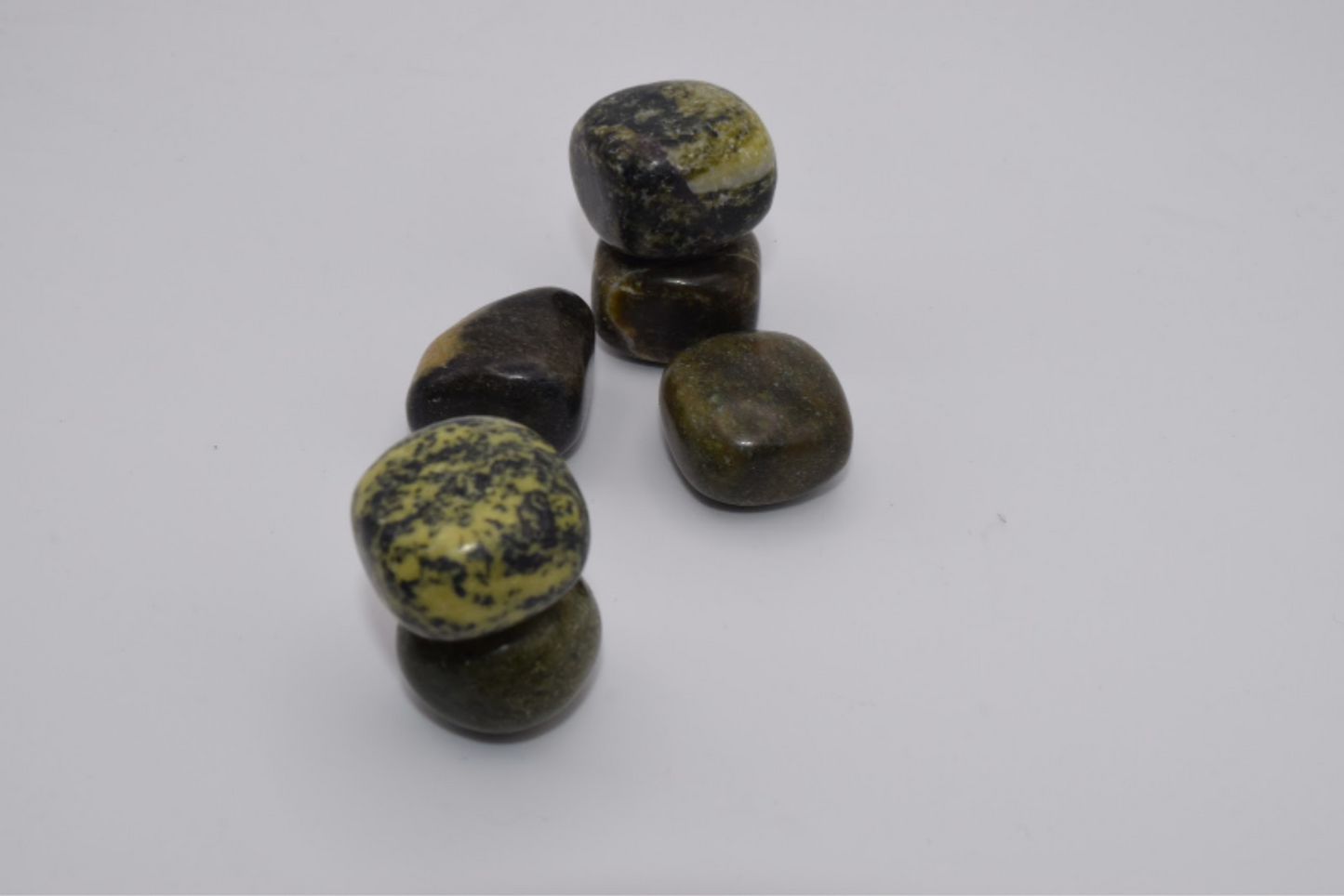 Tibetan Green Stone  - Tumbled Stone