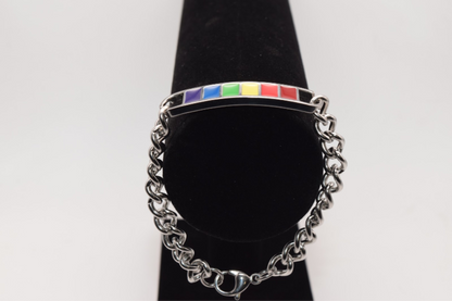 Rainbow Stainless Steel Bracelet