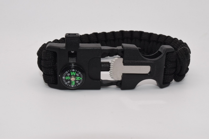 Survival Multifuntional Bracelet - Black