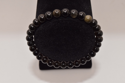 Sheen Obsidian Bracelet  6mm