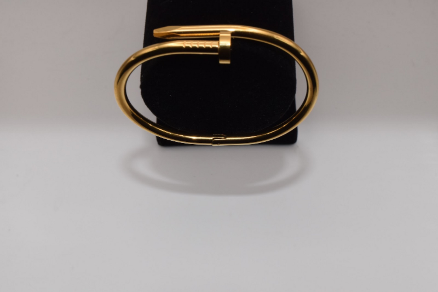 Nail Bangle - Golden