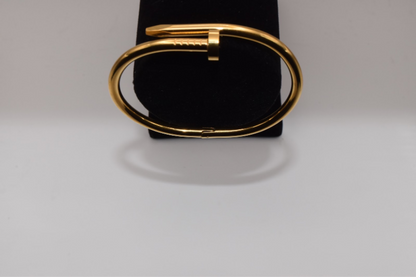 Nail Bangle - Golden