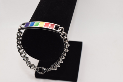Rainbow Stainless Steel Bracelet