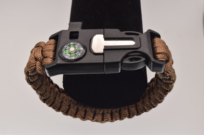 Survival Multifunctional Bracelet - Brown