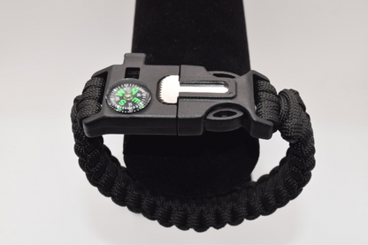 Survival Multifuntional Bracelet - Black