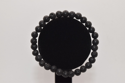 Lava Stone Bracelet 6mm